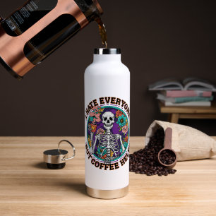 Ik Haat Iedereen Koffie Helpt Koffieliefhebber Cad Waterfles