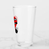 Ik haat iedereen, maar jij bent zwart glas (Links)