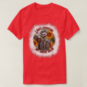 Ik haat iedereen, maar koffie helpt de bloedbaan t t-shirt (Design voorkant)