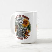 Ik haat iedereen, maar koffie helpt koffiemok (Voorkant links)