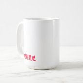 Ik haat iedereen, net zo koffiekoffie-mok koffiemok (Voorkant links)