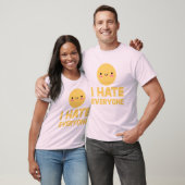 Ik haat iedereen t-shirt (Unisex)