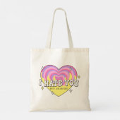 Ik haat je anti valentijn tote bag (Achterkant)