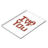 Ik haat je, maar ik haat je notitieboek (Linkerzijde)