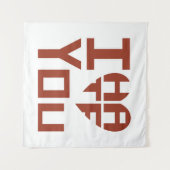 Ik haat je, maar ik haat je wandkleed (Voorkant (horizontaal))