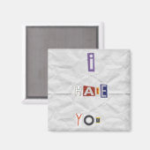 Ik haat je Magnet (Voorkant / Achterkant)