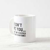 Ik haat je niet koffiemok (Voorkant links)