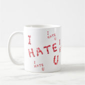 Ik haat jullie Snoep Koffiebeker Mok (Links)