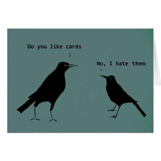 Ik haat kaarten (Voorkant Horizontaal)