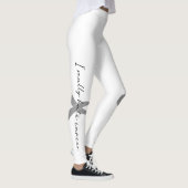Ik haat kanker echt | Aangepaste lintkleur Leggings (Rechts)