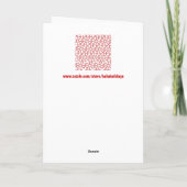 Ik haat Kerstmis Feestdagen Kaart (Achterkant)