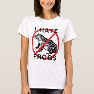 Ik haat kikkers t-shirt