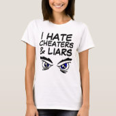 IK HAAT KOPTERS EN LIARS T-Shirts (Voorkant)
