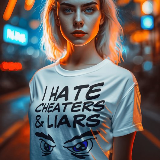 IK HAAT KOPTERS EN LIARS T-Shirts