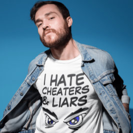 IK HAAT KOPTERS EN LIARS T-Shirts