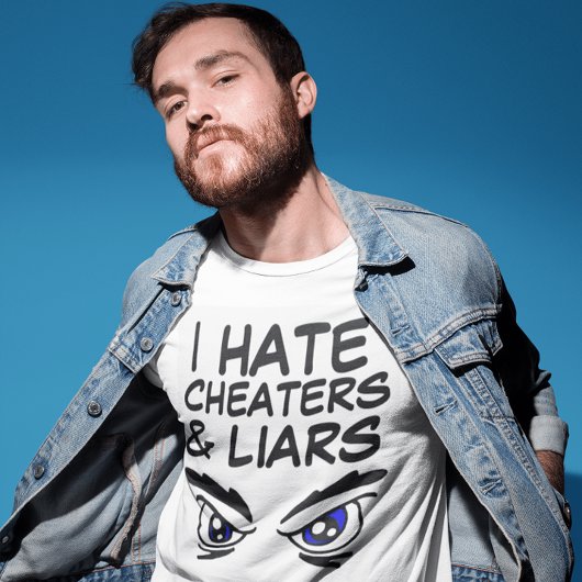 IK HAAT KOPTERS EN LIARS T-Shirts