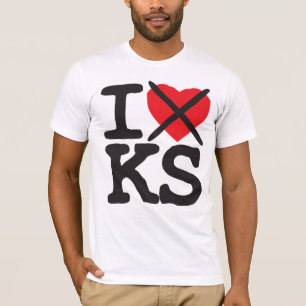 Ik haat KS - Kansas T-shirt