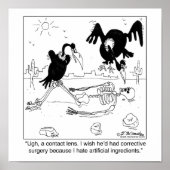 Ik haat kunstmatige ingrediënten poster (Voorkant)