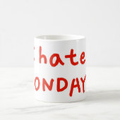 Ik haat maandag! koffiemok (Center)