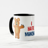 Ik haat maandag mok (Voorkant links)