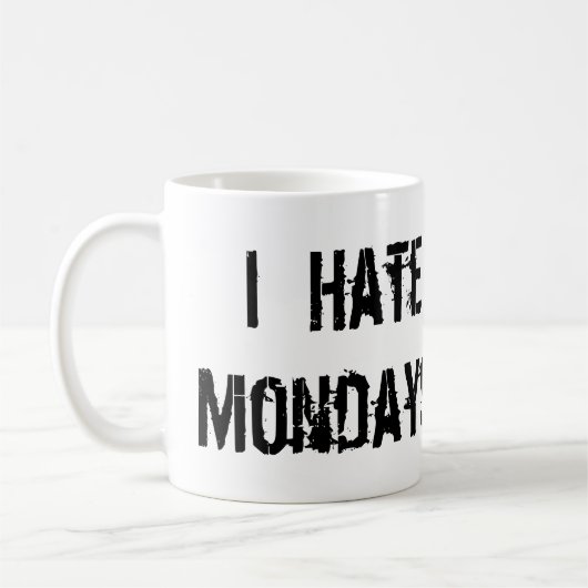 Ik haat maandag-Mok Koffiemok (Links)