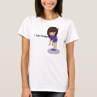 Ik haat maandag t-shirt