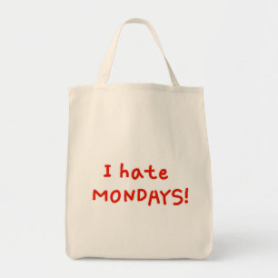 Ik haat maandag! tote bag
