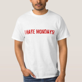IK HAAT MAANDAGEN T-SHIRT
