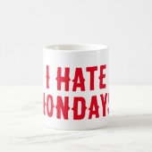 ik haat maanddagen koffiemok (Center)