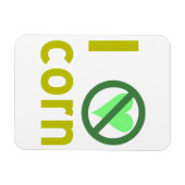 Ik haat maïs magneet (Horizontaal)