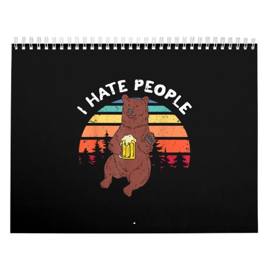 Ik haat mensen - grappige campagne buiten kalender (Hoes)