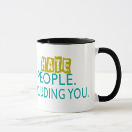 Ik haat mensen koffie Mok. Mok