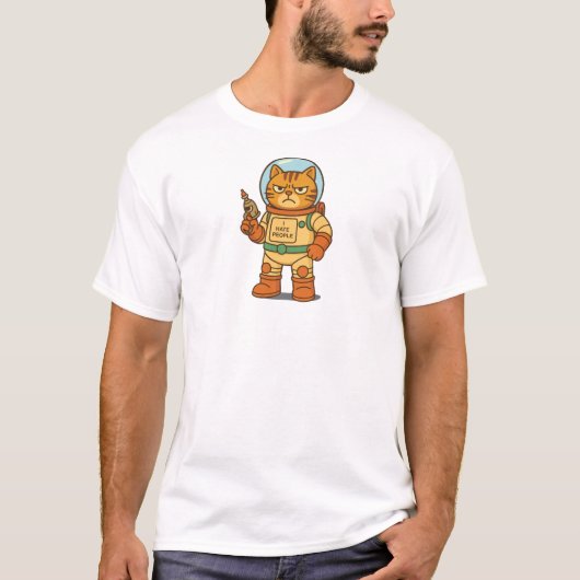 Ik haat mensen t-shirt (Voorkant)