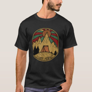 Ik haat mensen waar ik dol op ben t-shirt