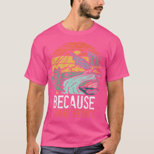Ik haat mensen wandelen Outdoor Camping Funny T-shirt