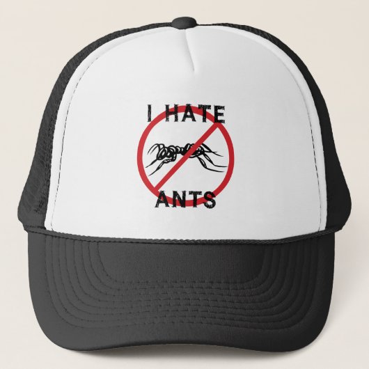 Ik haat mieren trucker pet (Voorkant)