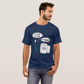 Ik haat mijn baan t-shirt (Voorkant volledig)