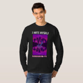 Ik haat mijn eigen esthetische damp t-shirt (Voorkant volledig)