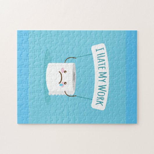 Ik haat mijn werk legpuzzel (Horizontaal)