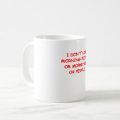 ik haat morgens koffiemok (Voorkant links)