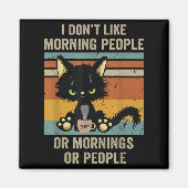 Ik haat morgens mensen en ochtenden en mensen vall magneet (Voorkant)
