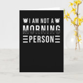 Ik haat Morning Kaart (Gele Bloem)