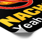 Ik haat Nachos Shirt Funny niet zoals Nachos Anti  Poster (Hoek)