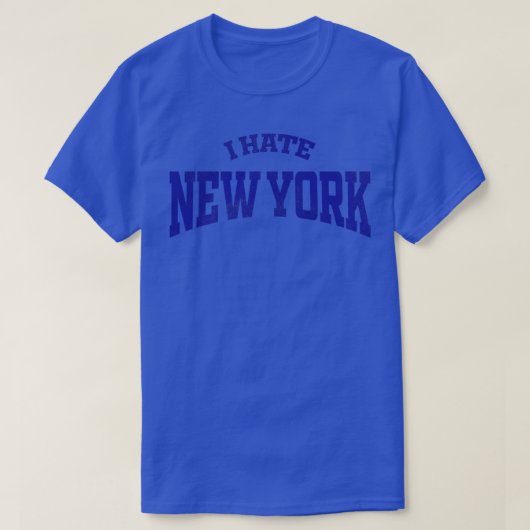 Ik haat New York T-shirt (Design voorkant)