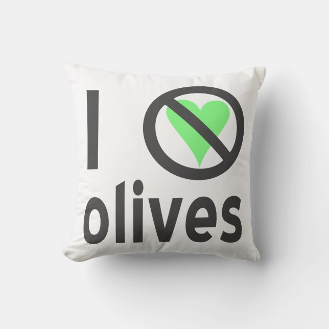 Ik haat olijven geen liefde kussen (Voorkant)