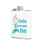 Ik haat ook iedereen heupfles (Links)