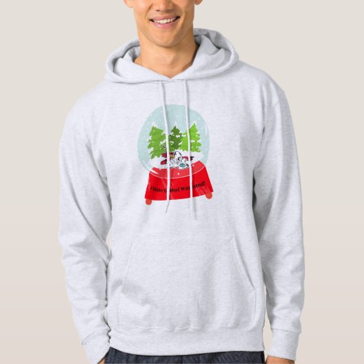 Ik haat opwarming van de aarde hoodie (Voorkant)