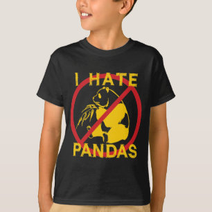 Ik haat panda's t-shirt