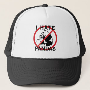 Ik haat panda's trucker pet