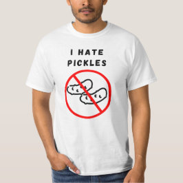 Ik haat pickles t-shirt